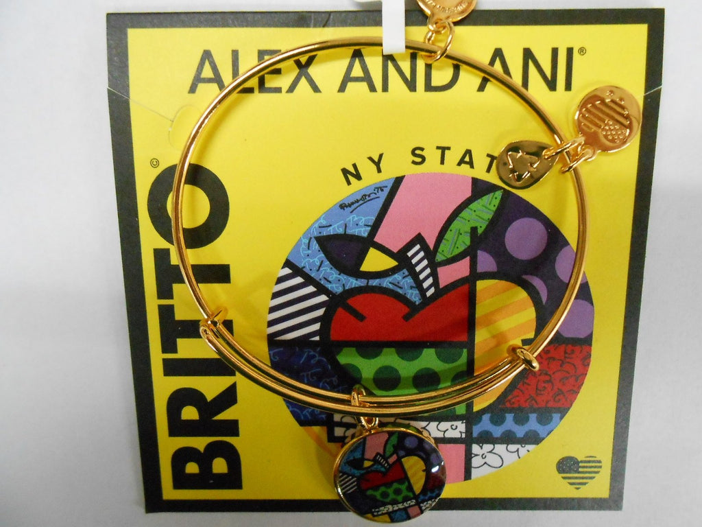 Alex and Ani Womens Romero Britto Art Infusion NY State
