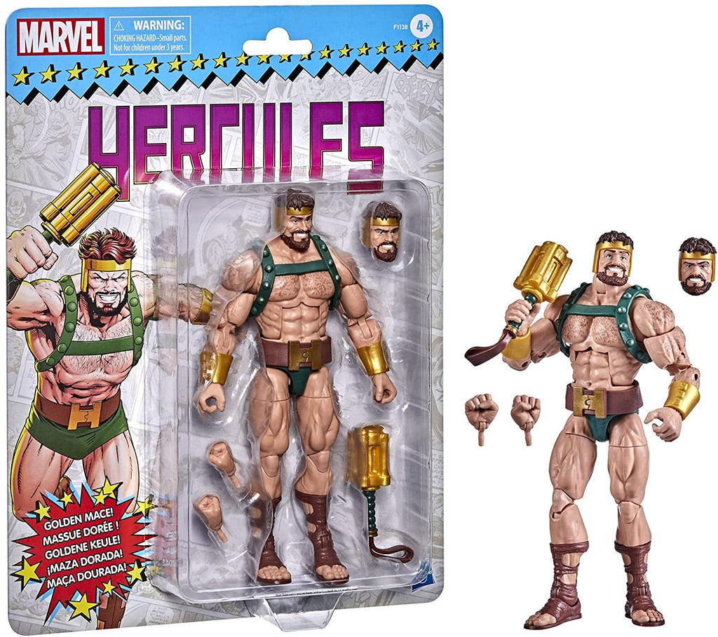 Marvel Classic Marvel Legends Hercules 6-Inch Action Figure, Multicolor, Standard size (F1138)