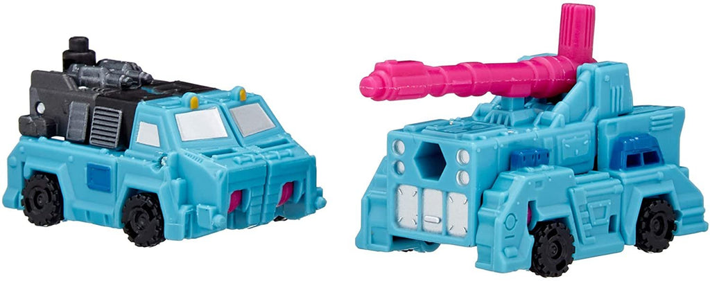 Transformers Toys Generations War for Cybertron: Earthrise Micromaster WFC-E40 Decepticon Battle Squad 2-Pack - Kids Ages 8 and Up, 1.5-inch