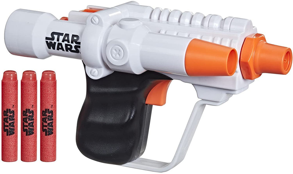 Nerf Star Wars Scout Trooper EC-17 Blaster, The Mandalorian, Reticle Scope, 3 Official Nerf Elite Darts, 2-Dart Storage