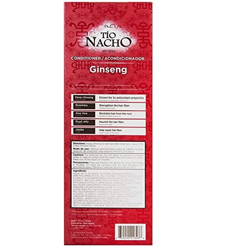 Tio Nacho Conditioner/Shampoo Ginseng, 14 Fluid Ounce