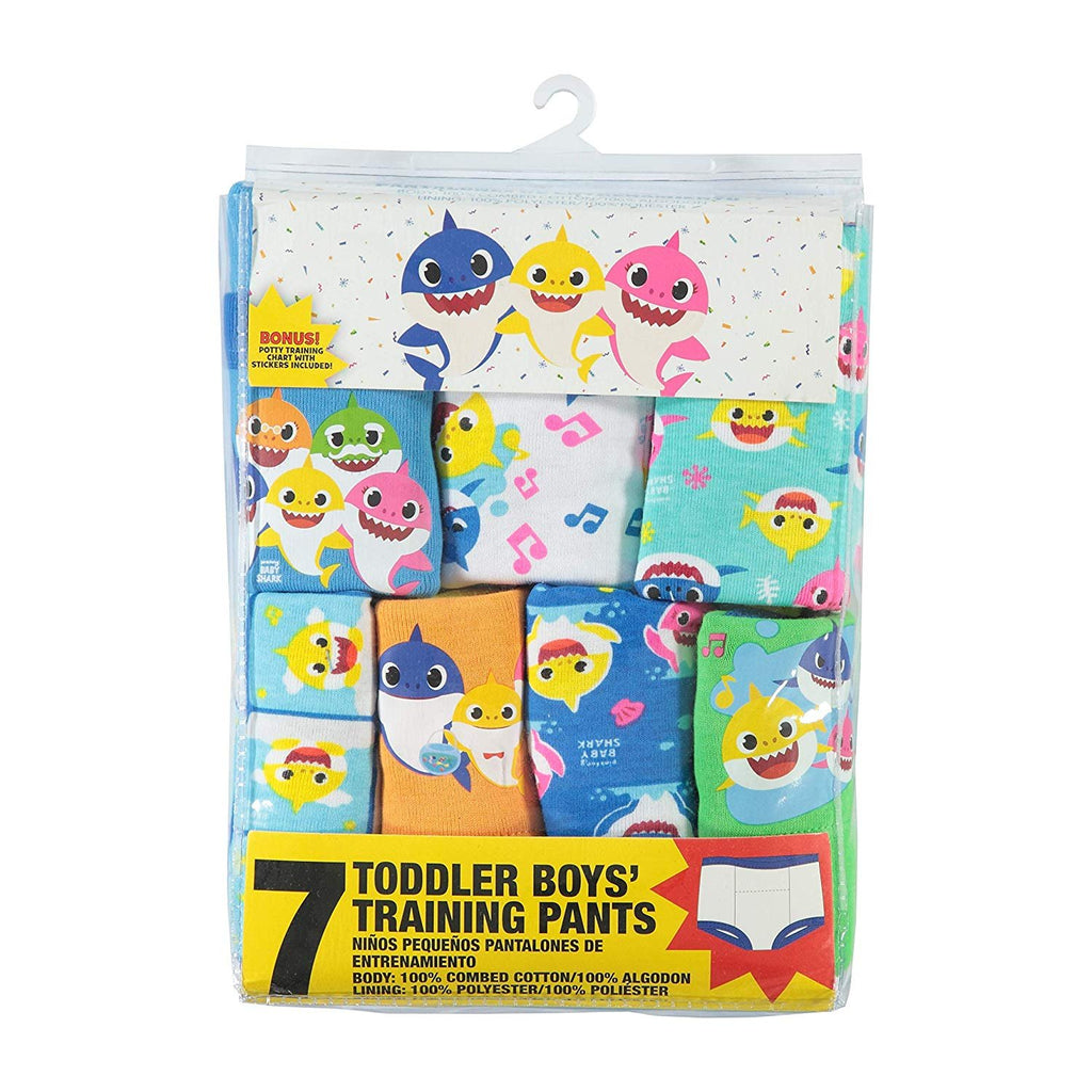 TEN28 by Handcraft Boys' Toddler Baby Shark Potty Training Pants