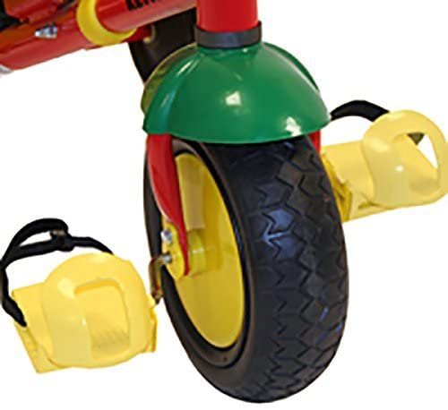 Kettler Kettrike Bicycle Toe Clips, Bike Pedal Straps for Trikes and Bikes, Yellow