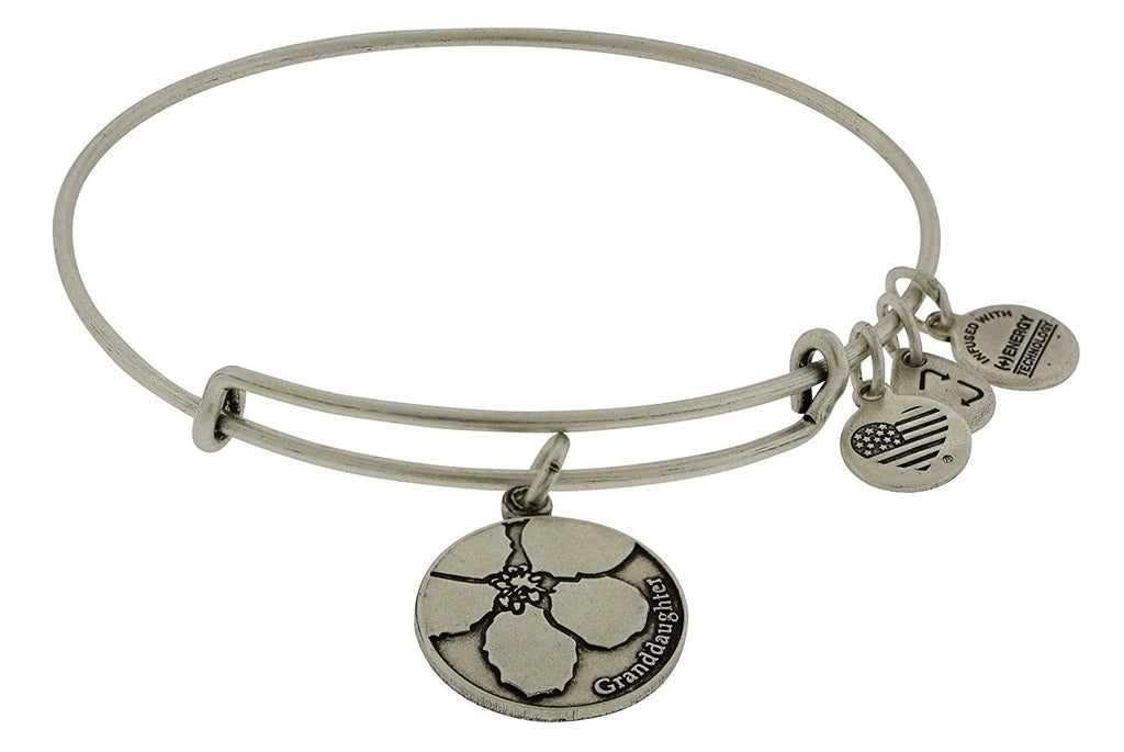Granddaughter Charm Bangle Russian Silver, A13EB07RS
