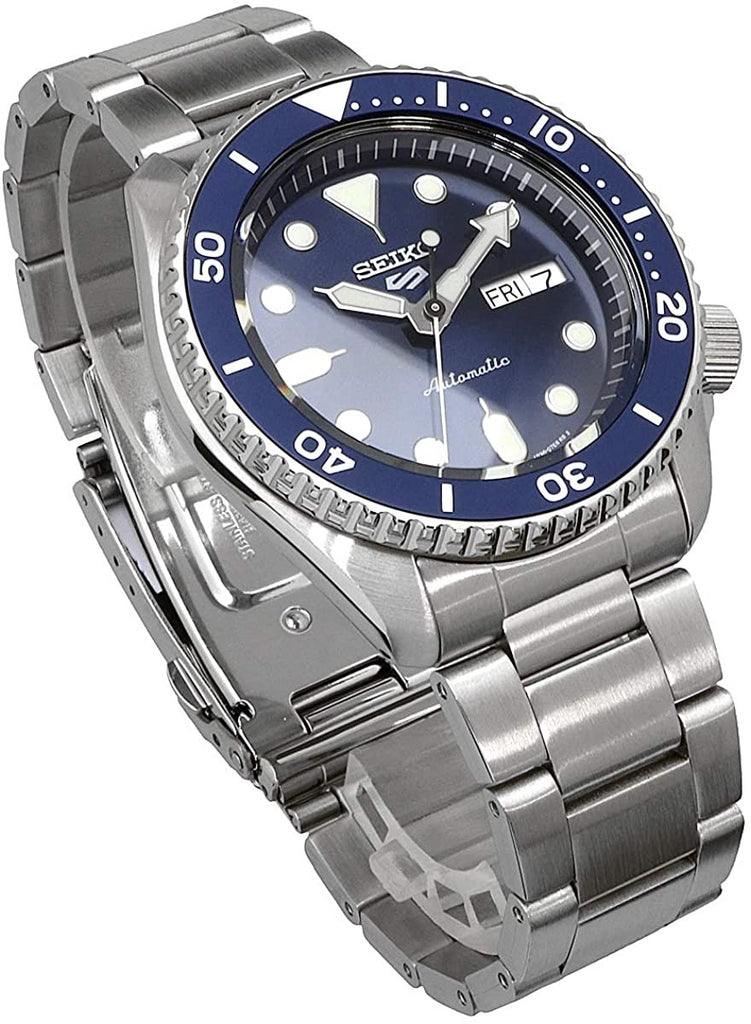 Seiko SRPD51 Seiko 5 Sports Men's Watch Silver-Tone 42.5mm Stainless Steel
