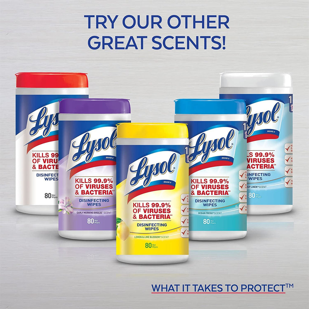 Lysol Disinfectant Spray, Crisp Linen, 19 Ounce (Pack of 8)