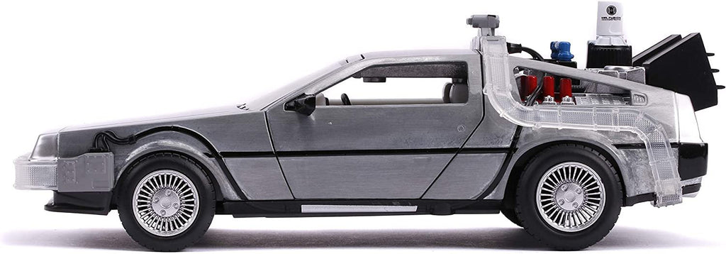 Jada 1:24 Diecast Back to The Future 2 Time Machine with Lights