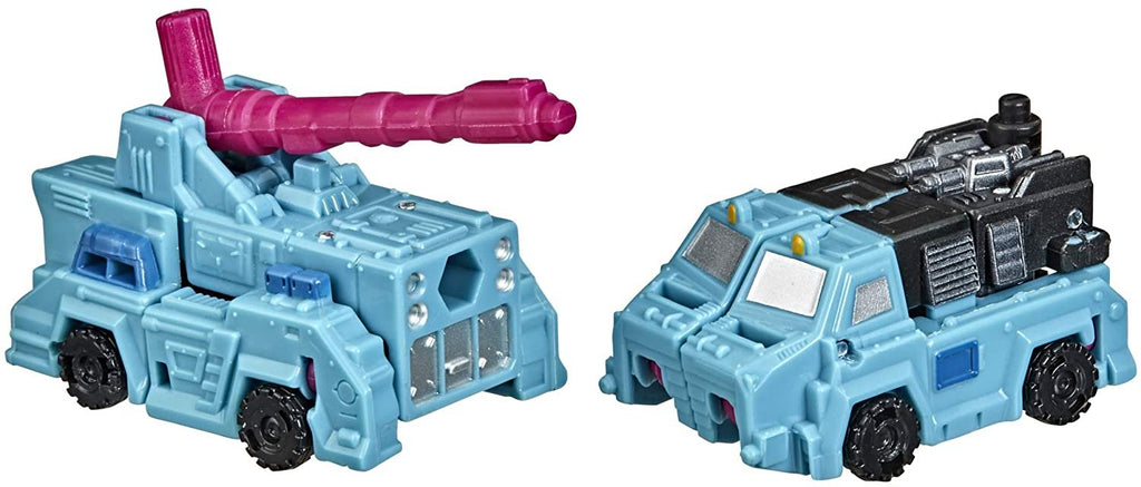 Transformers Toys Generations War for Cybertron: Earthrise Micromaster WFC-E40 Decepticon Battle Squad 2-Pack - Kids Ages 8 and Up, 1.5-inch