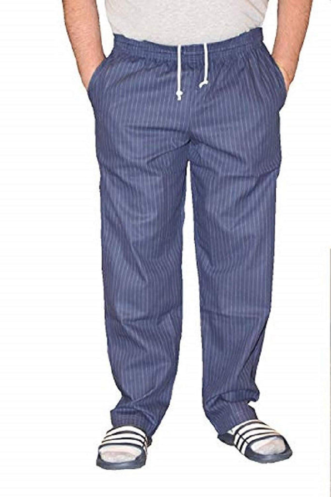 Sand Storm Baggy Chef Pants 100% Cotton XS-6X Vintage, Cupcakes, Chalk Stripe Pockets