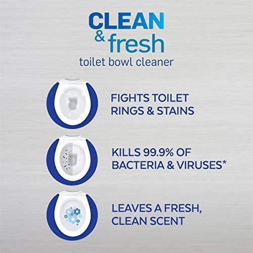 Lysol Cling Gel Toilet Bowl Cleaner, Country Scent, 24 Ounce (Pack of 3)