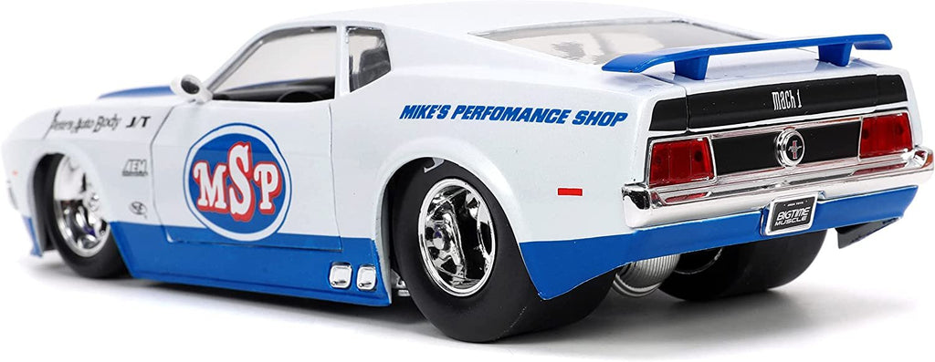 Jada Toys Big Time Muscle 1:24 1973 Ford Mustang Mach 1 Die-cast Car, Toys for Kids and Adults