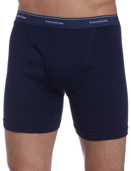FRUIT OF THE LOOM Men's 8-pack Boxer Briefs BLUES COLLECTION S, M, L, XL 2XL