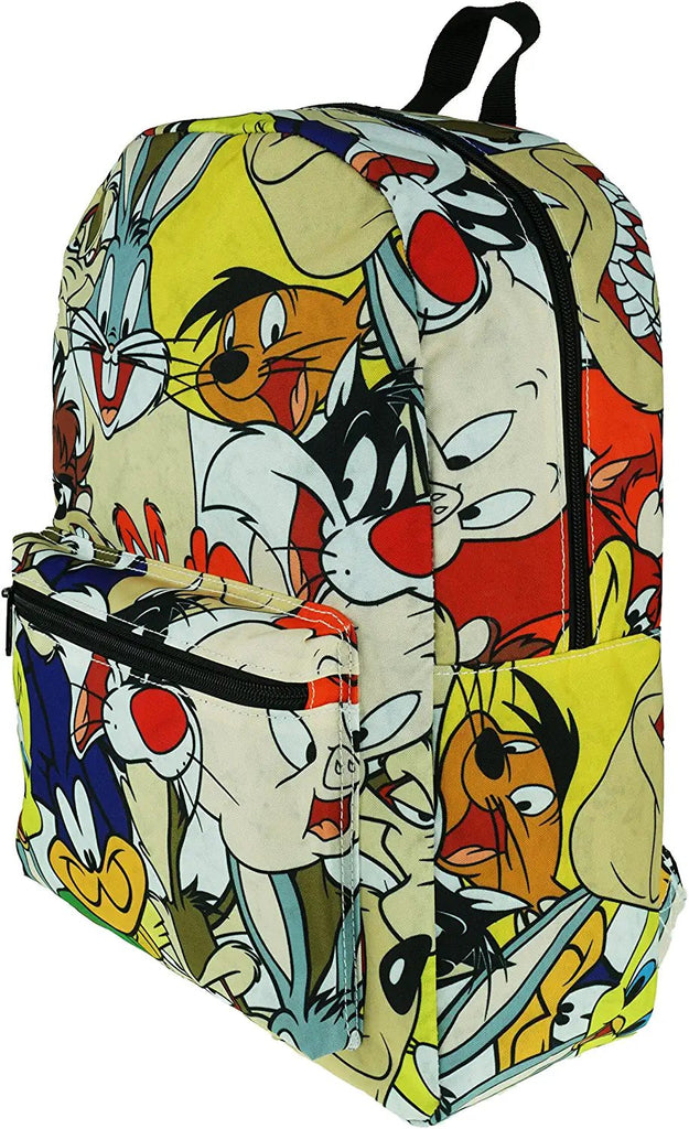KBNL Looney Tunes Deluxe All Over Print Backpack - 64961,Multicolor