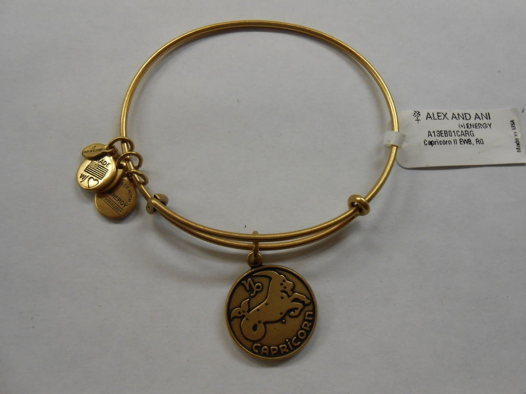 Alex and Ani Zodiac II Expandable Wire Bangle Bracelet