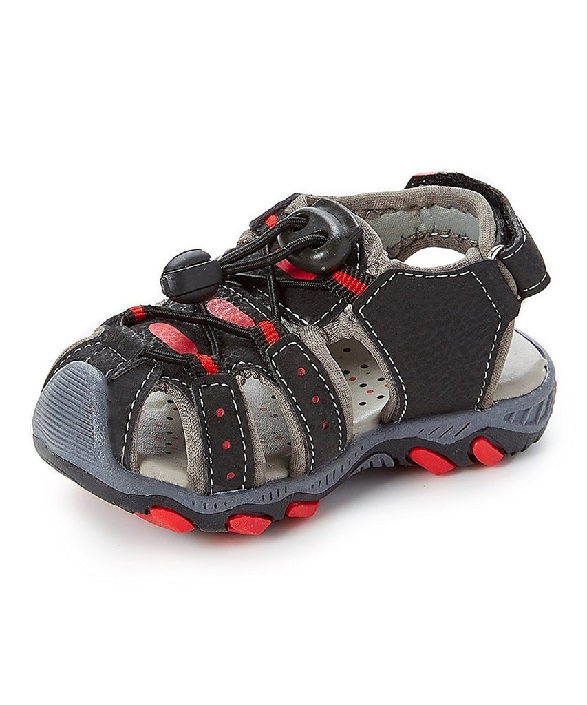 Sea Kidz Kids Children Waterproof Hiking Sport Closed Toe Athletic Sandals (Toddler/Little Kid/Big Kid)