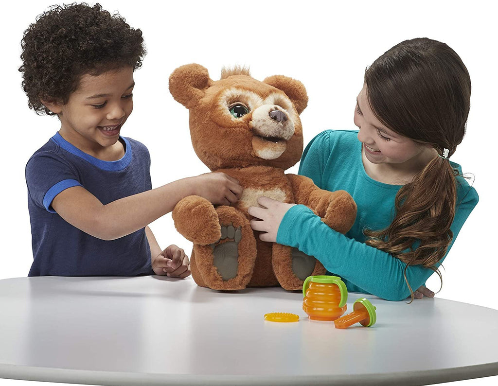 Furreal Cubby, The Curious Bear Interactive Plush Toy, Ages 4 & Up
