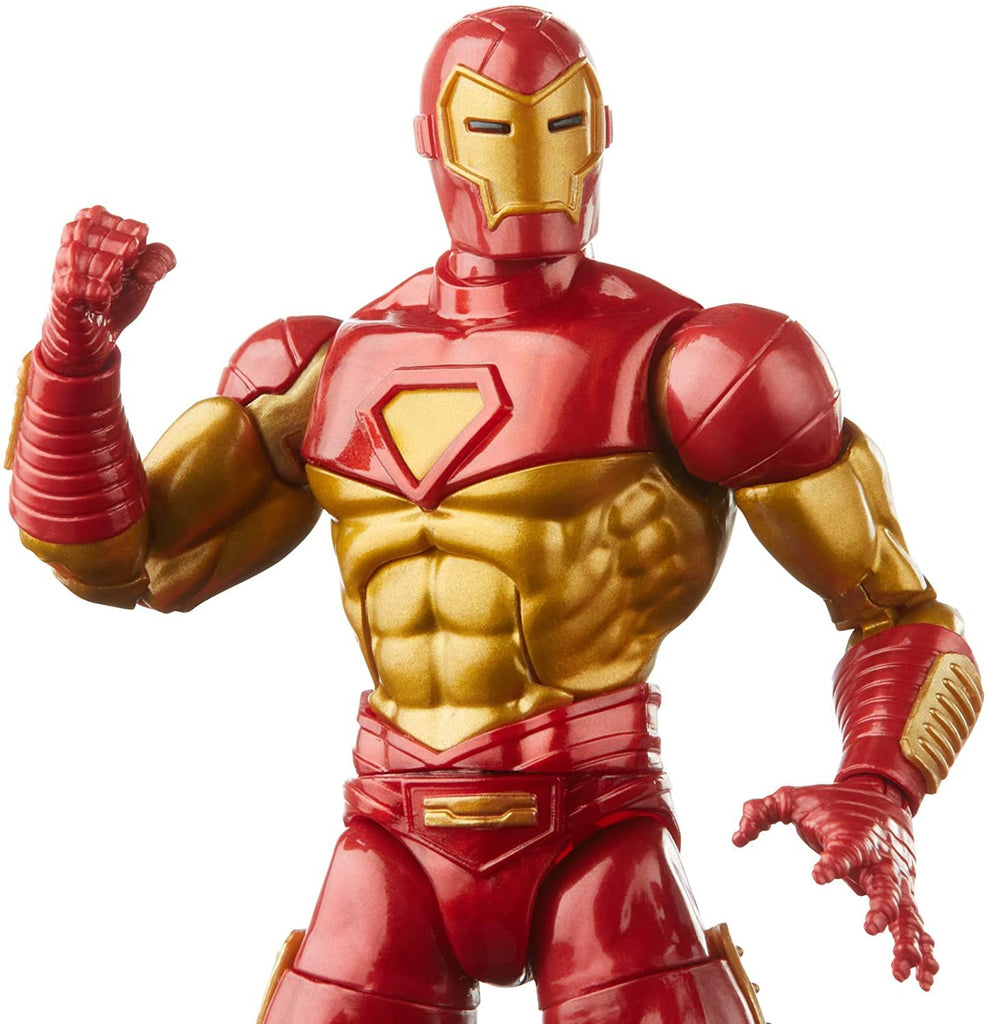 Hasbro Marvel Legends Series 6-inch Modular Iron Man Action Figure Toy, Includes 4 Accessories and 1 Build-A-Figure Part, Premium Design and Articulation