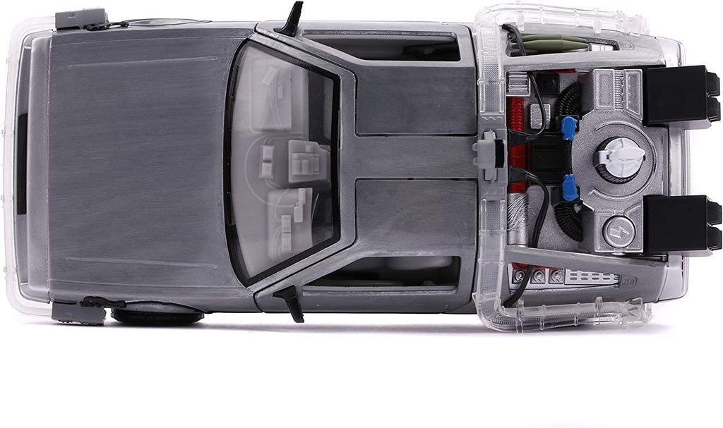 Jada 1:24 Diecast Back to The Future 2 Time Machine with Lights