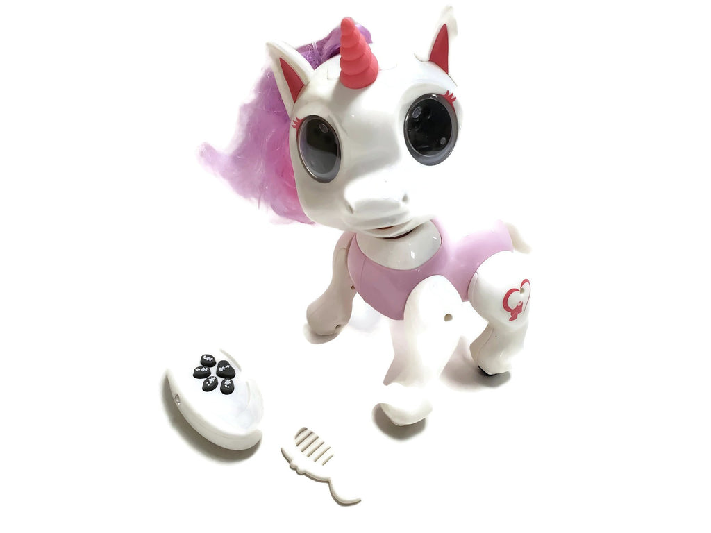 Misco Toys Remote Control Unicorn Smart Pet Electric Hobby Toy Robot Pet Girls
