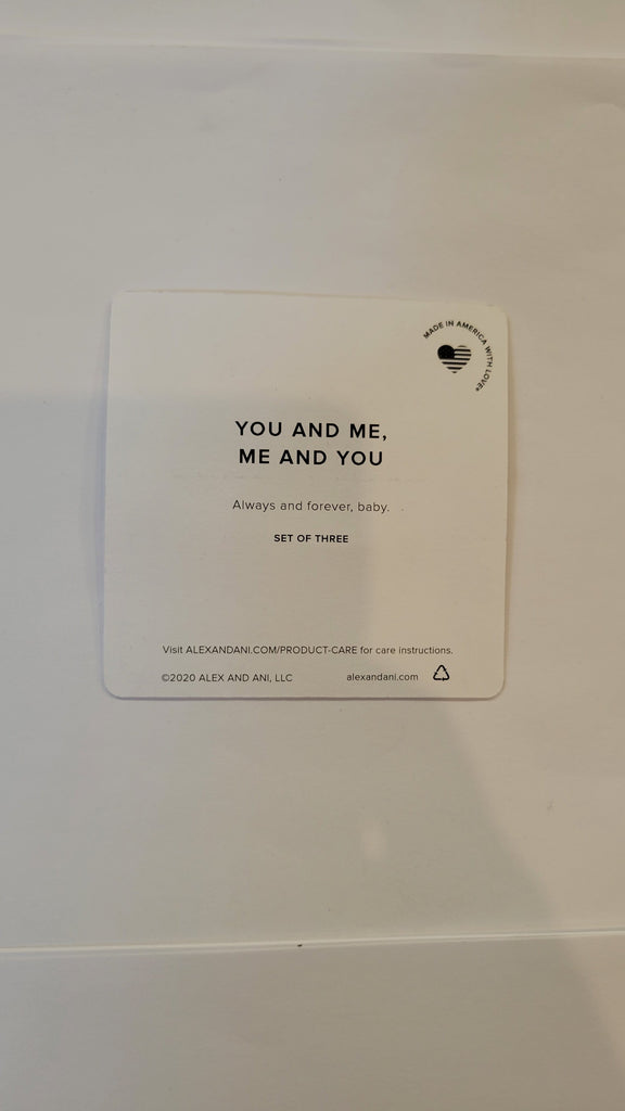 Color Infusion Me and You Set of 3, SS