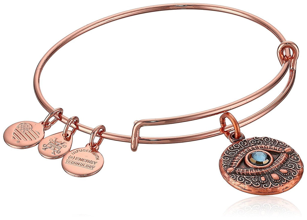 Alex and ANI Evil Eye Bangle Bracelet Expandable