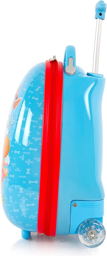 Nickelodeon PAW Patrol Kids Hard-Sided Luggage Egg Shaped Unisex Kids Suitcase for Boys and Girls 18 Inch [Blue]