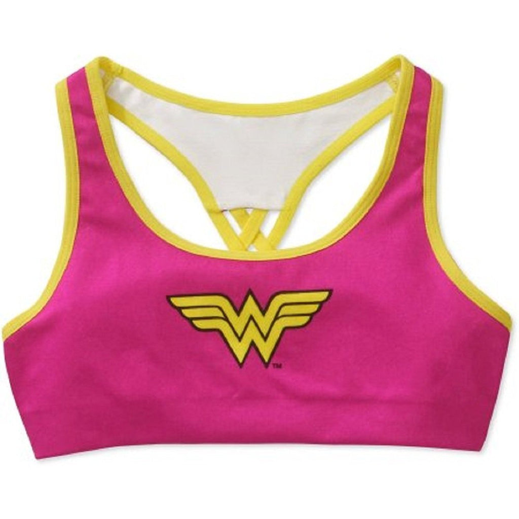 Wonder Woman Girls' Seamless Racer Bra