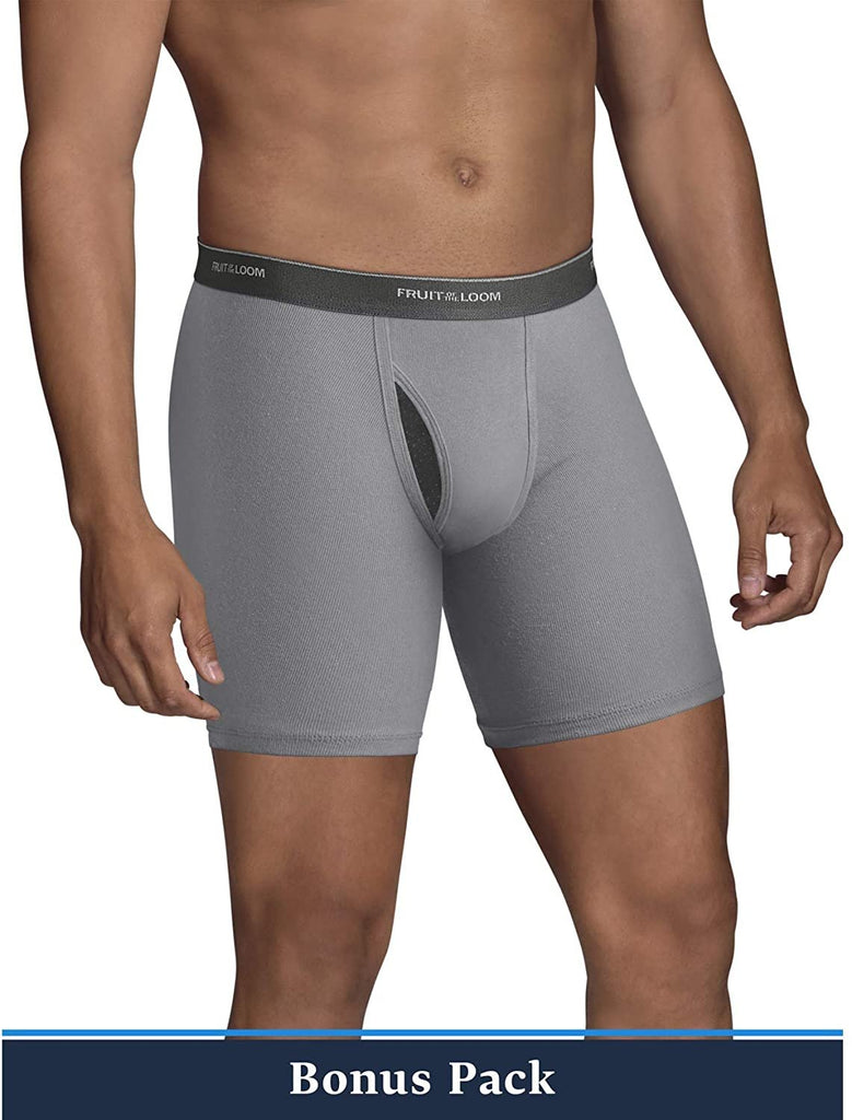 Fruit of the Loom Coolzone Boxer Briefs - 3 Pack (3BL7601) S/Black/Grey