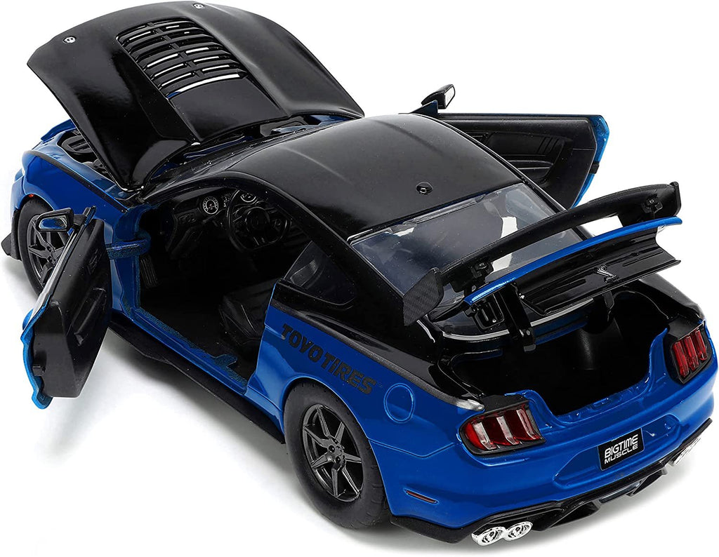 Jada Toys Big Time Muscle 1:24 2020 Ford Mustang Shelby GT500 Blue/Black