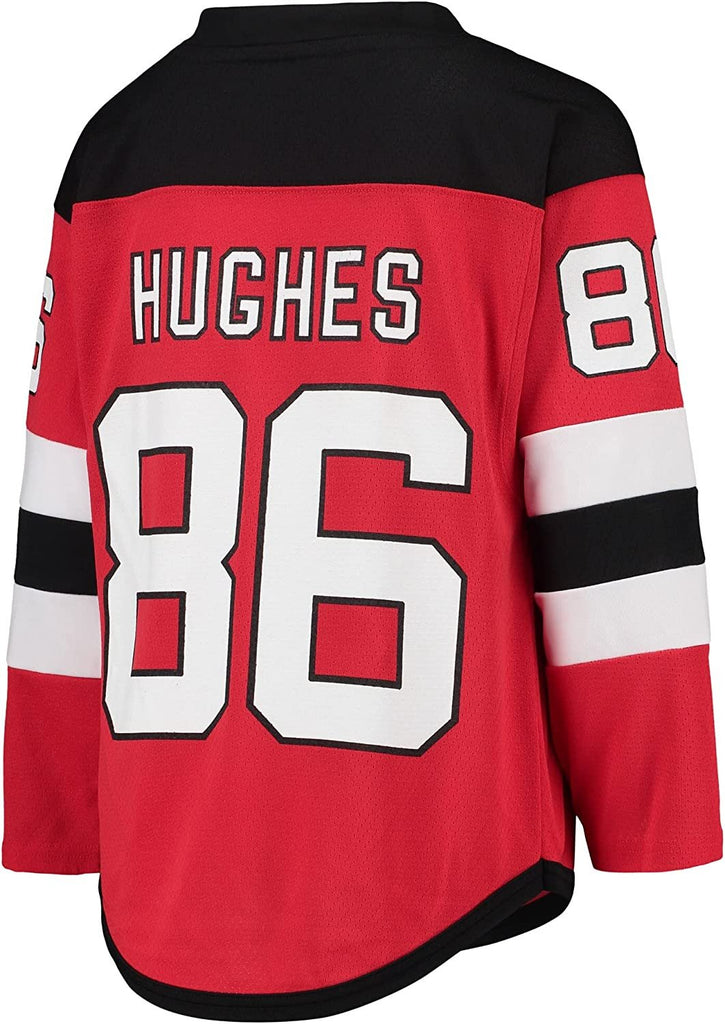 Jack Hughes New Jersey Devils #86 Red Youth 8-20 Replica Home Player Jersey