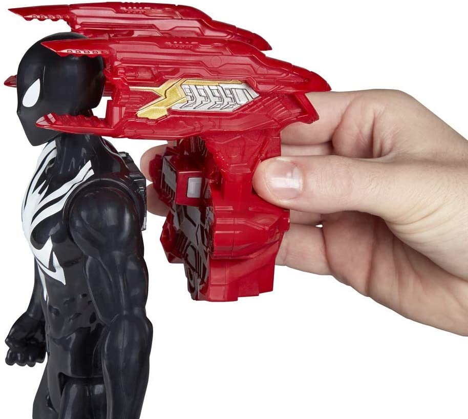 Spider-Man Titan Hero Series Web Warriors: Black Suit Spider-Man