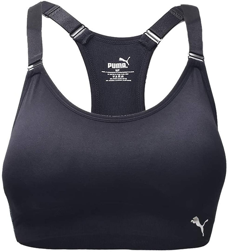 PUMA Womens Seamless Sports Bra with Removable Cups
