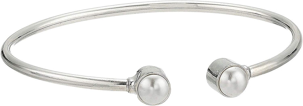 Alex and Ani Womens White Sea Sultry Cuff Bracelet