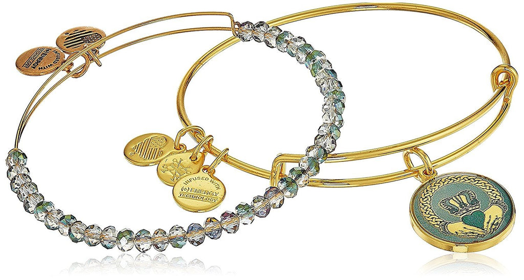 Alex and Ani Art Infusion, Claddagh II Set Bangle Bracelet