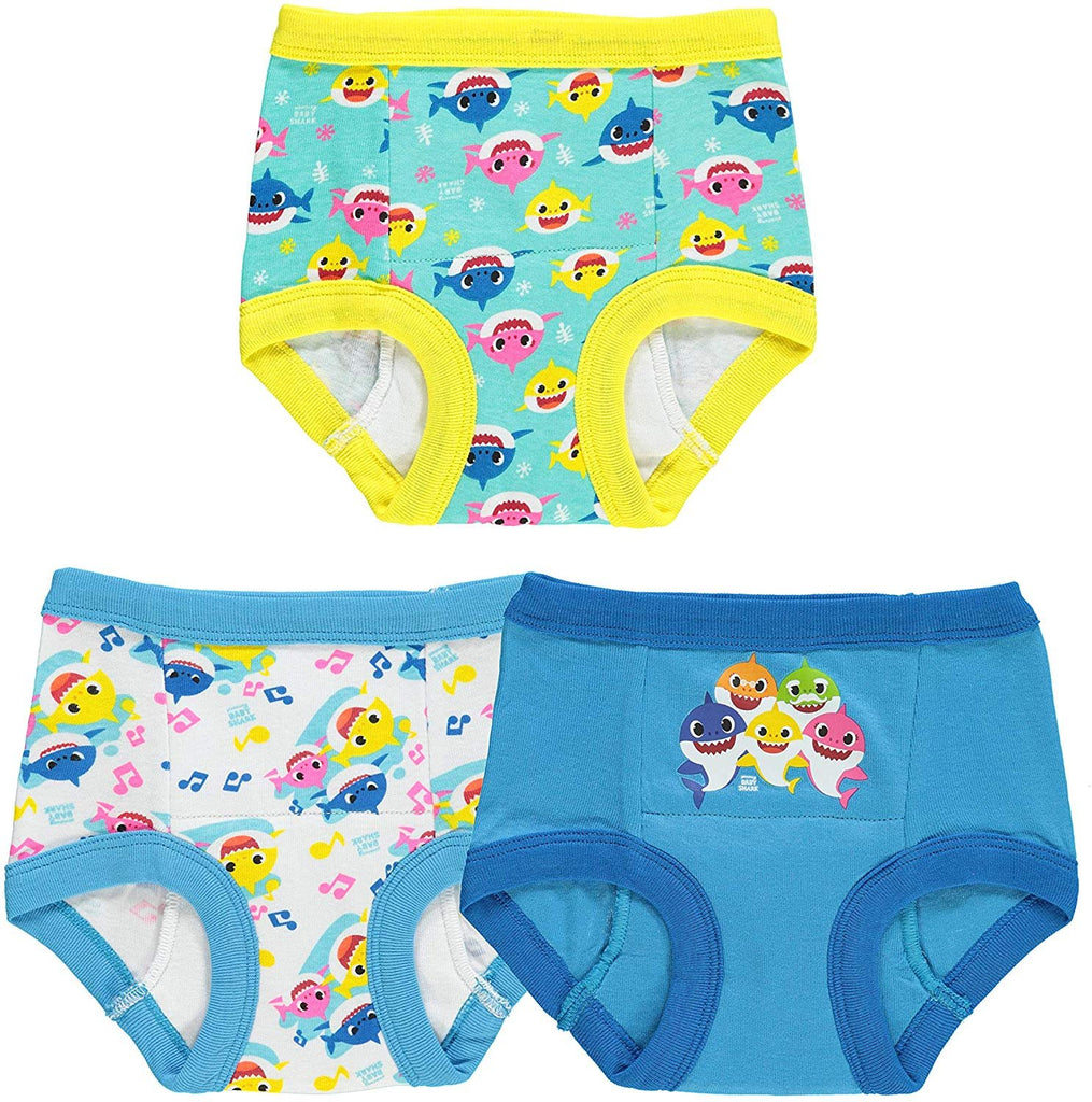 TEN28 by Handcraft Boys' Toddler Baby Shark Potty Training Pants