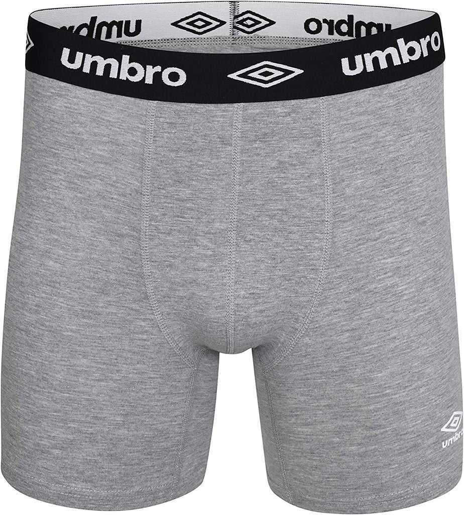 Umbro Mens Boxer Briefs Breathable Cotton Underwear for Men - 6 Pack Cotton Stretch Mens Underwear