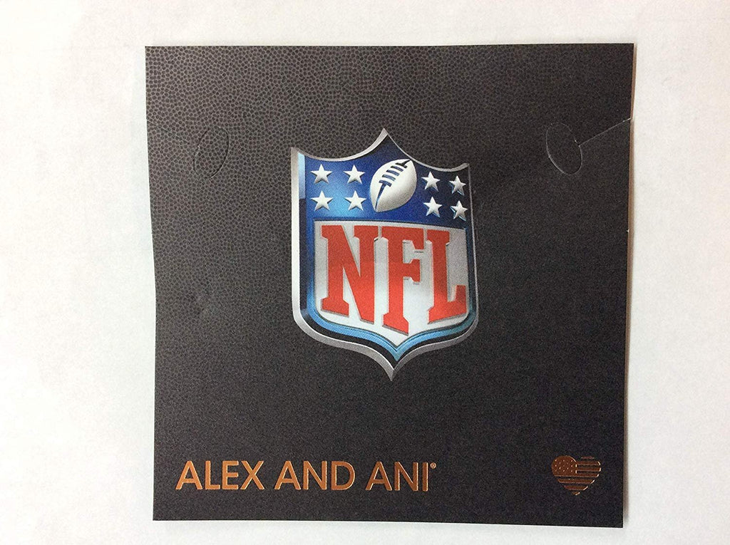Alex and Ani New England Patriots II Super Bowl 53 Color Infusion Bangle Bracelet Rafaelian Silver NWTBC