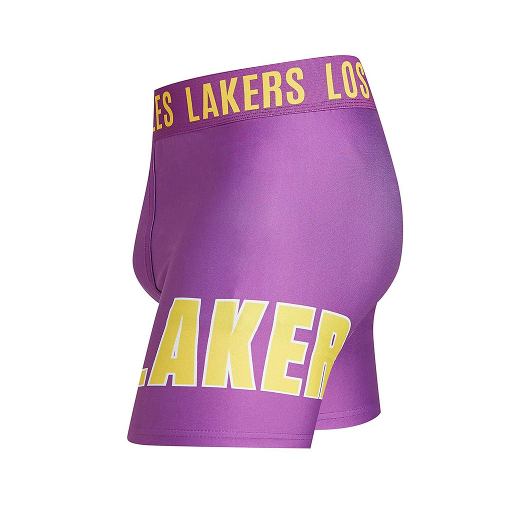 NBA Teams Mens Boxer Briefs - Sublimation Performance Active Underwear Sizes M-2X Polyester/Spandex