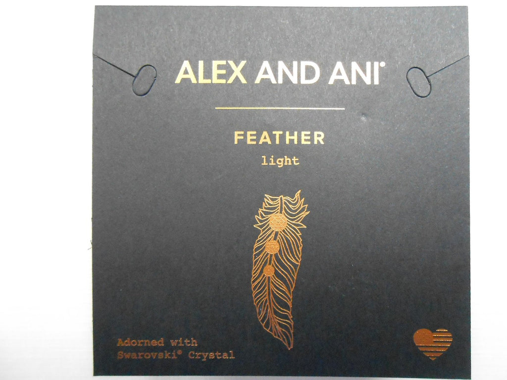 Alex and Ani Feather II Bangle Bracelet