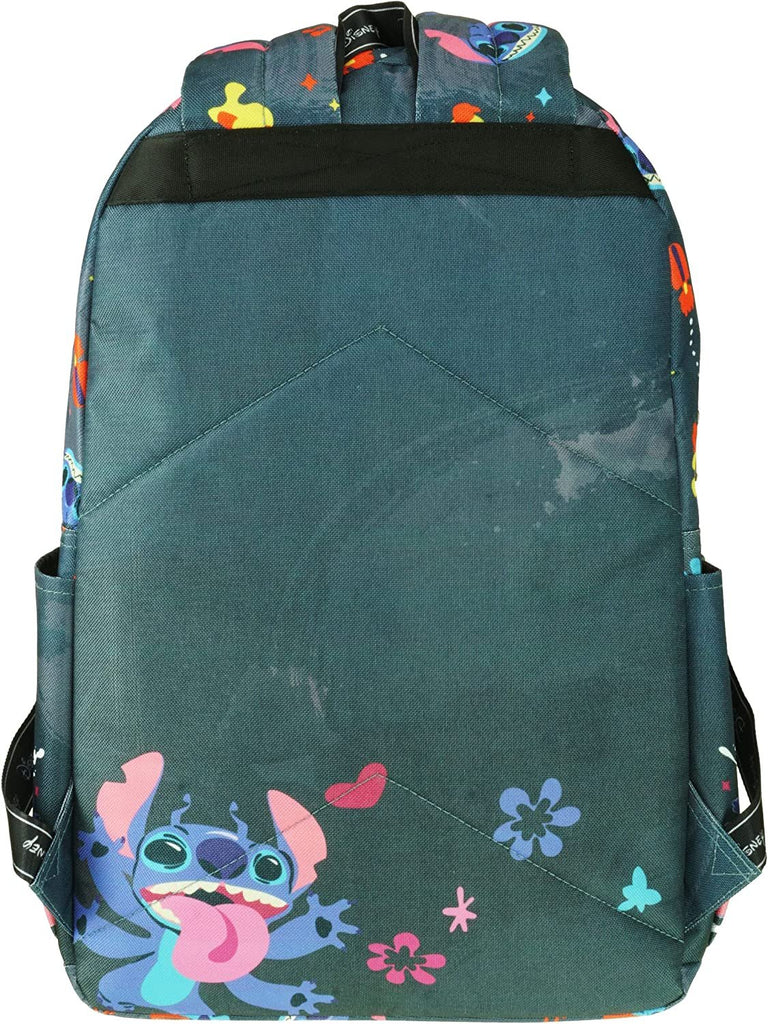 KBNL Classic Disney Winnie The Pooh Backpack with Laptop Compartment for School, Travel, and Work, Multicolor (A22208-WTP)