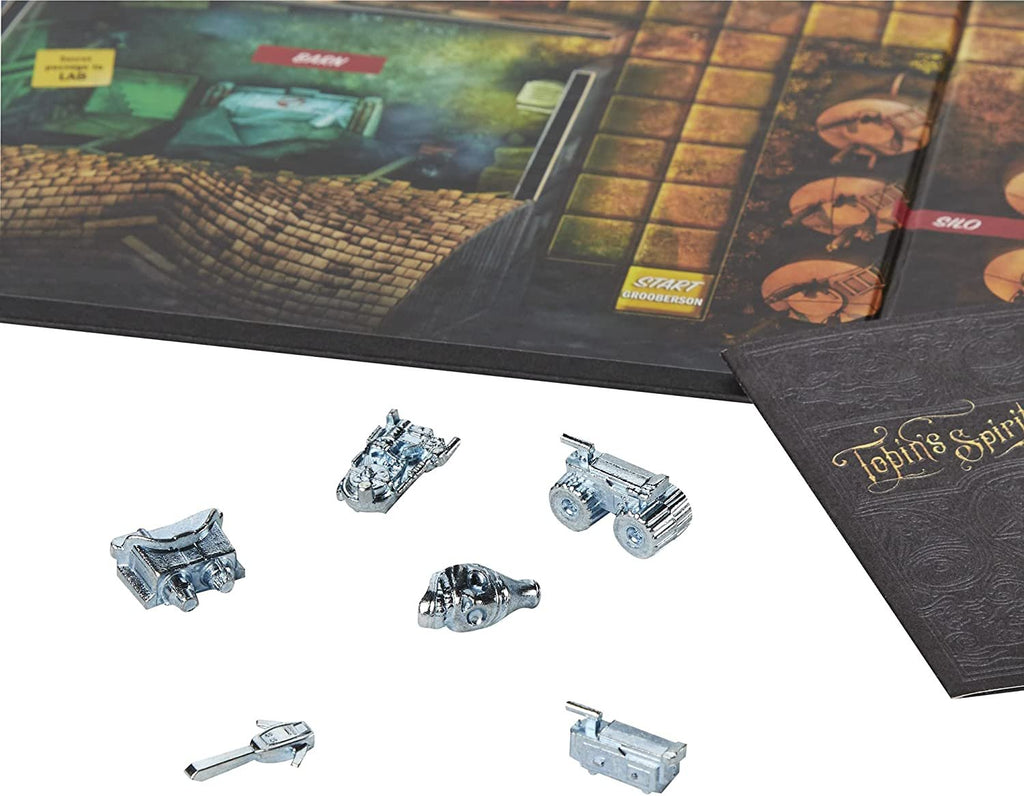 Hasbro Gaming Clue: Ghostbusters Edition Game, Cooperative Board Game for Kids Ages 8 and Up; Players Can Team Up to Battle Ghosts