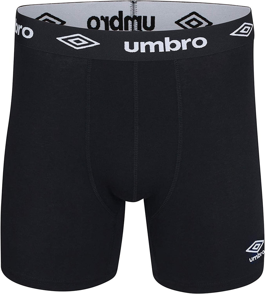 Umbro Mens Boxer Briefs Breathable Cotton Underwear for Men - 6 Pack Cotton Stretch Mens Underwear