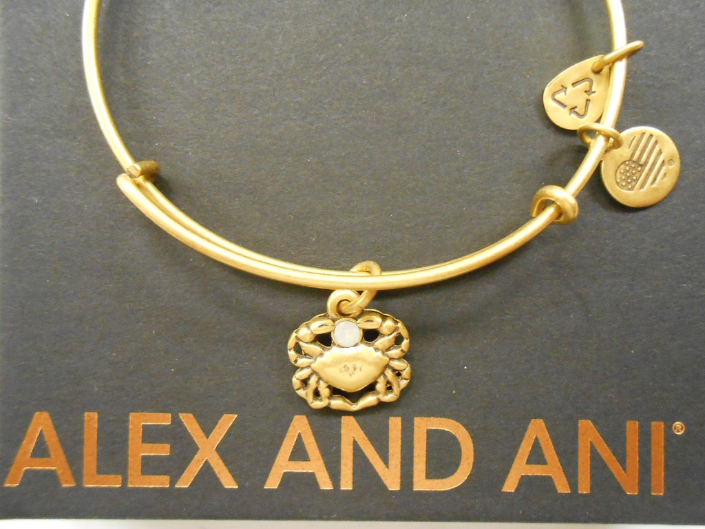 Alex and Ani Crab II Bangle Bracelet