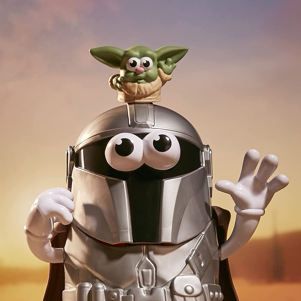 Mr Potato Head The Yamdalorian and The Tot, Potato Head Toy for Kids Ages 2 and Up, Star Wars-Inspired Toy, Includes 14 Parts and Pieces