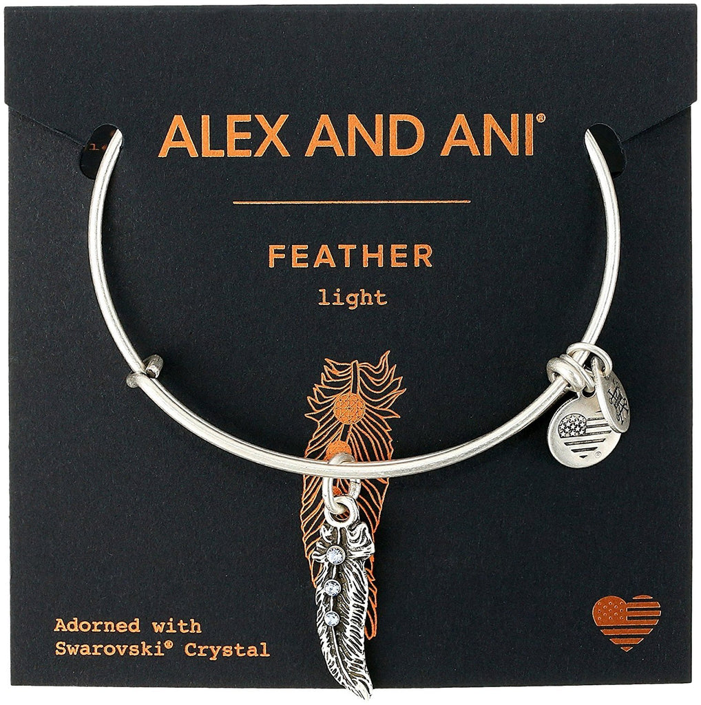 Alex and Ani Feather II Bangle Bracelet