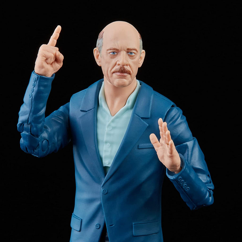 Spider-Man Marvel Legends Series J. Jonah Jameson 6-inch Collectible Action Figure Toy, 3 Accessories and 1 Build-A-Figure Part(s)
