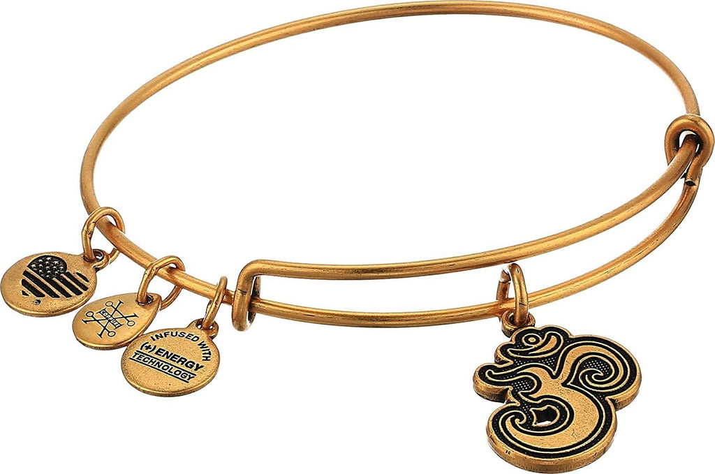 Alex and Ani Womens Om II Bangle