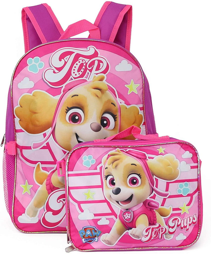 Nickelodeon Paw Patrol Backpack Lunchbag Set