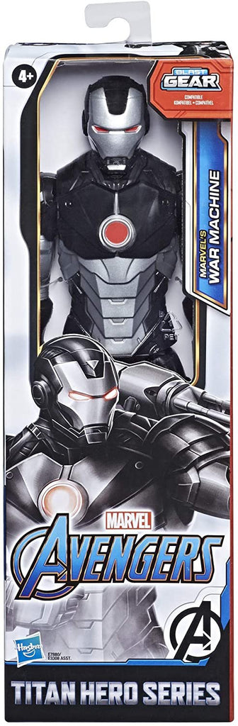 Avengers Marvel Titan Hero Series Blast Gear Marvel’s War Machine Action Figure, 12-Inch Toy, Inspired by The Marvel Universe, for Kids Ages 4 and Up