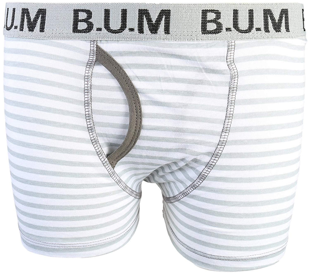 B.U.M. Equipment Boys 10 Pack Solid Boxer Briefs Underwear